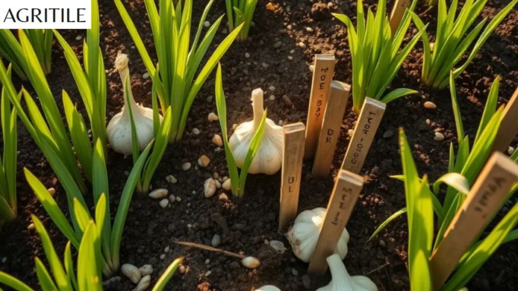 What Kind of Fertilizer Should I Use for Garlic in Early Spring?