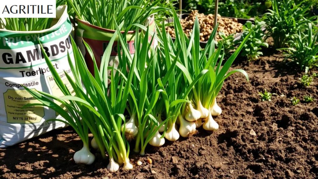 What Should I Fertilize My Garlic With During the Bulbing Stage?