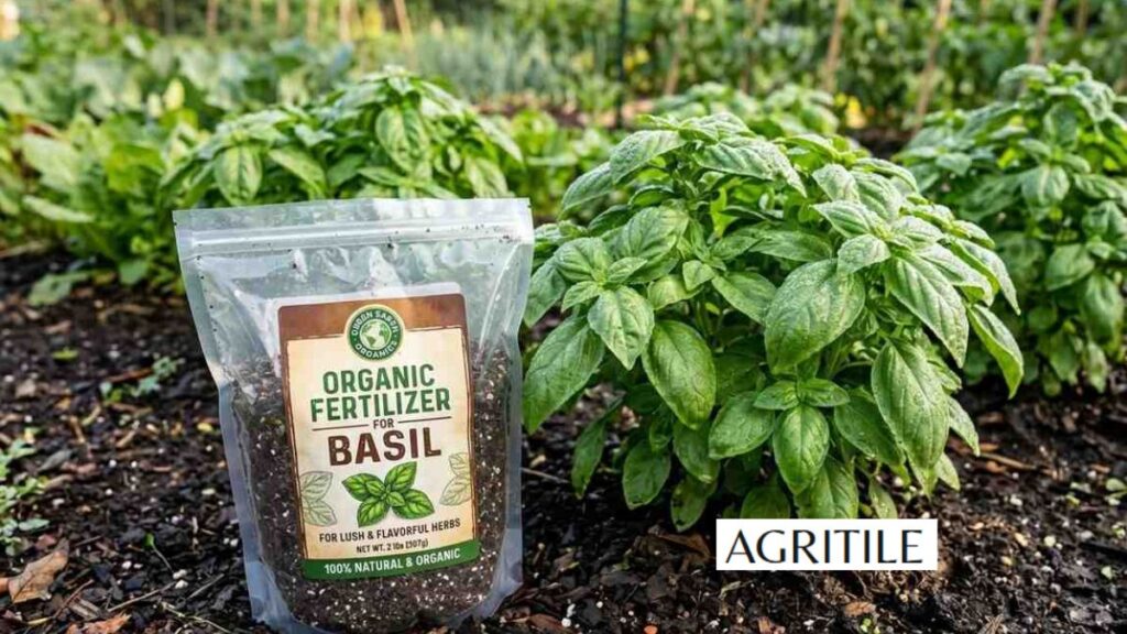 What fertilizer should i use for basil for the best flavor?